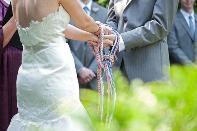 garden wedding ceremony