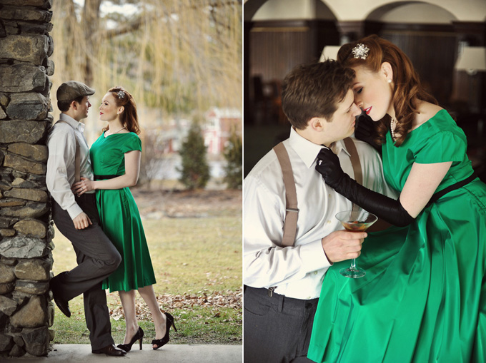 1940's Vintage Engagement_Casey Connell Photography_003