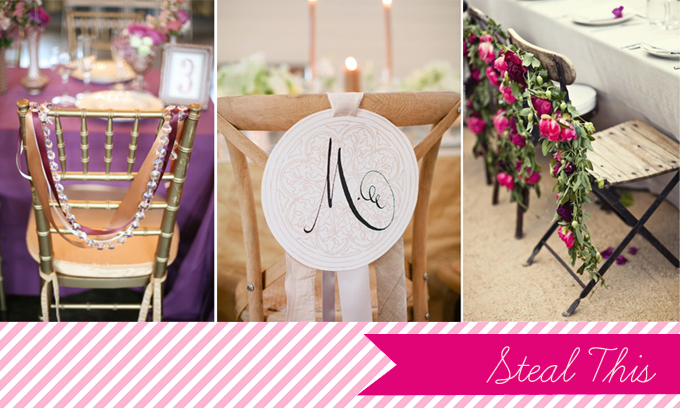 A pretty string of jewels and ribbons is a simple and easy DIY that has such