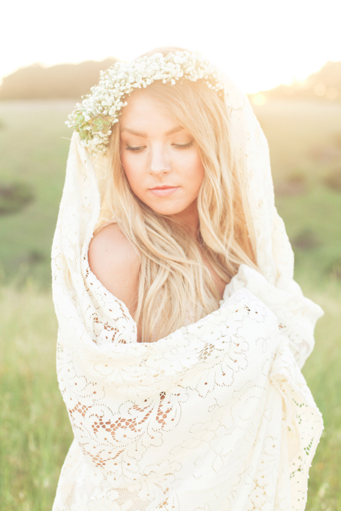 Photo Fridays Summer Bohemian Bridal Shoot Glamour And Grace