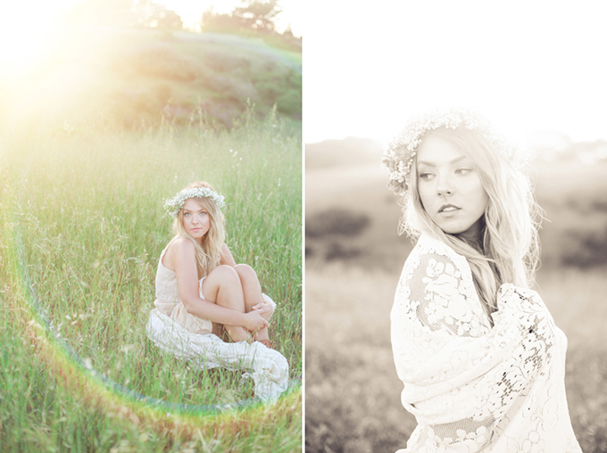 Photo Fridays Summer Bohemian Bridal Shoot Glamour And Grace