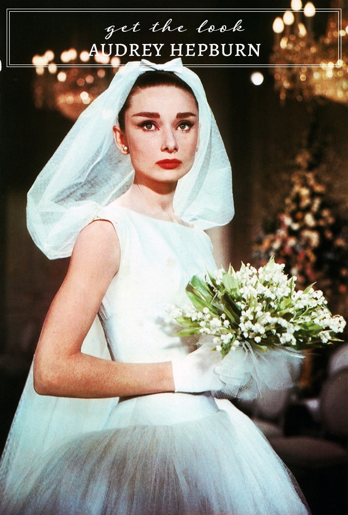 Get the Look | Audrey Hepburn Wedding Dress | Glamour & Grace