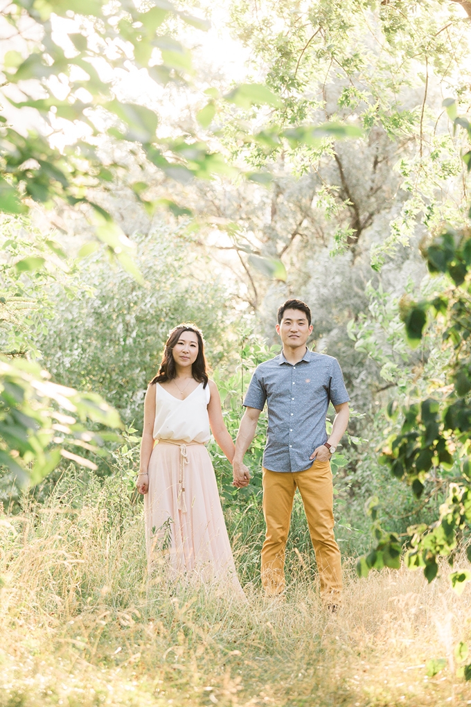 sachin and babi light blue dress Whimsical Disney Princess Inspired Leu Gardens Engagement Photo Session