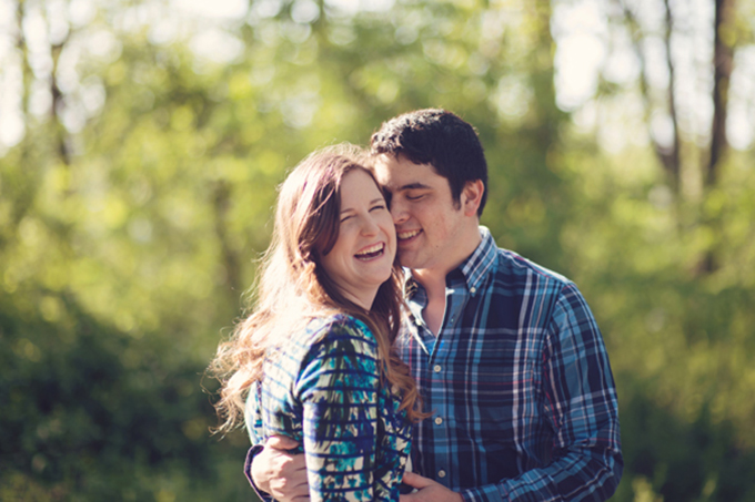 Picnic Engagement Session | Glamour & Grace