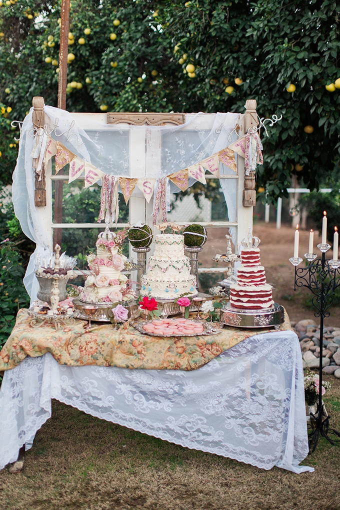 Vintage Backyard Wedding 6