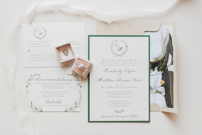 Elegant Magnolia Wedding | Glamour & Grace