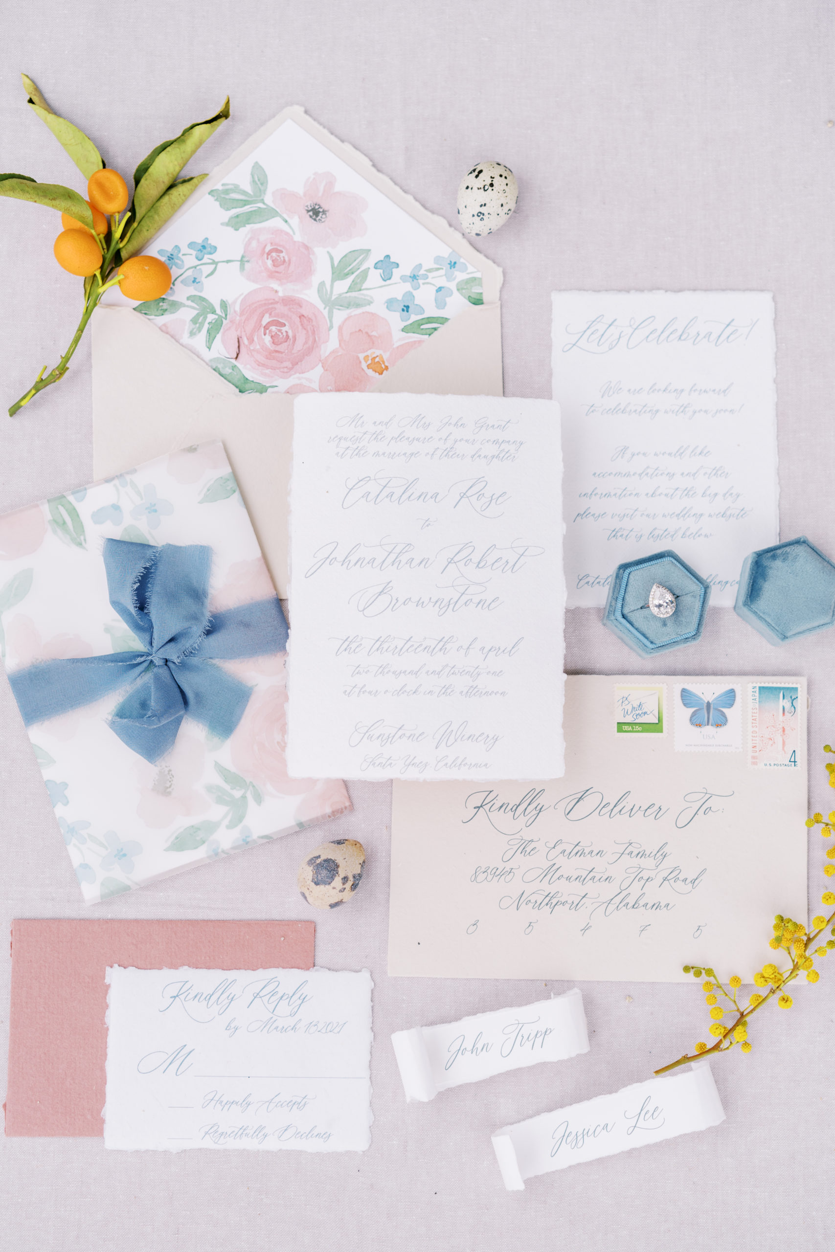 Romantic and Colorful Tuscany Inspired Wedding | Glamour & Grace